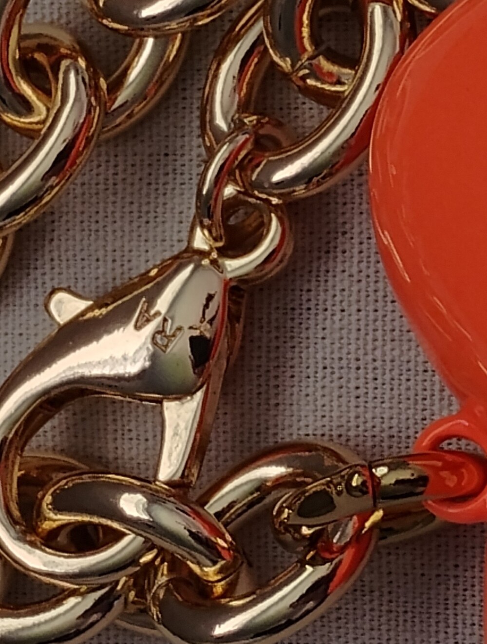 Roxanne Assoulin The Big Puffy Heart Charm Necklace - Picture 3 of 3